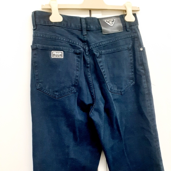 Prada Boot Cut Denim Jean's Pants 32 / 32 - Picture 14 of 16
